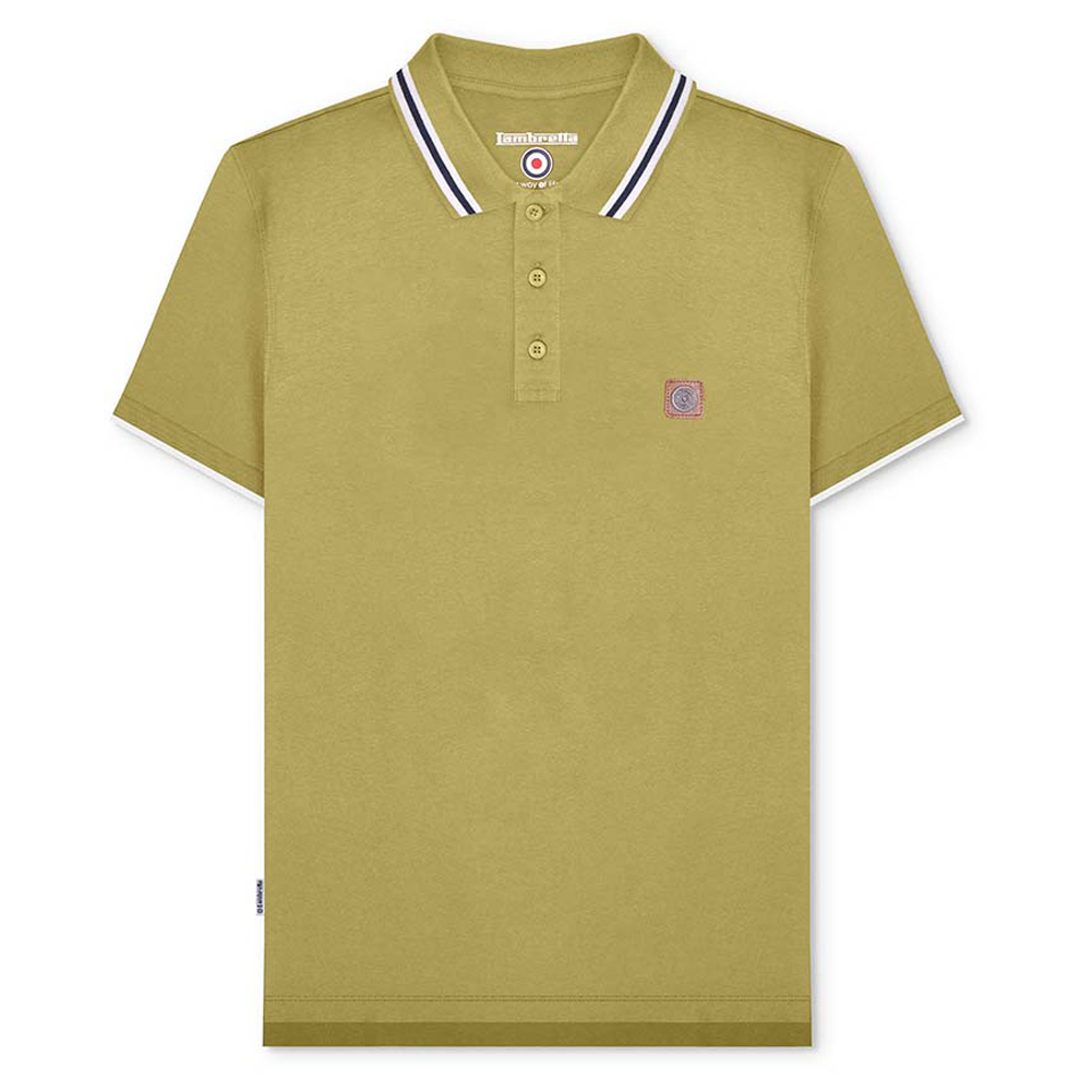 Lambretta Hombre Ocio Negocios Todos los días Moda Manga Corta Top Polo Nuevo - Imagen 27 de 52