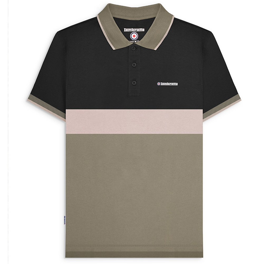 Lambretta Hombre Ocio Negocios Todos los días Moda Manga Corta Top Polo Nuevo - Imagen 15 de 52