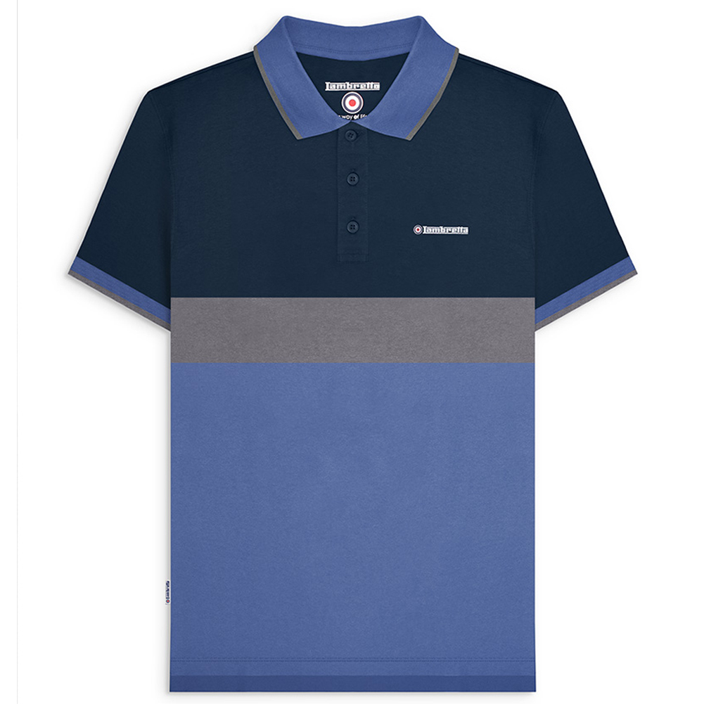 Lambretta Hombre Ocio Negocios Todos los días Moda Manga Corta Top Polo Nuevo - Imagen 33 de 52