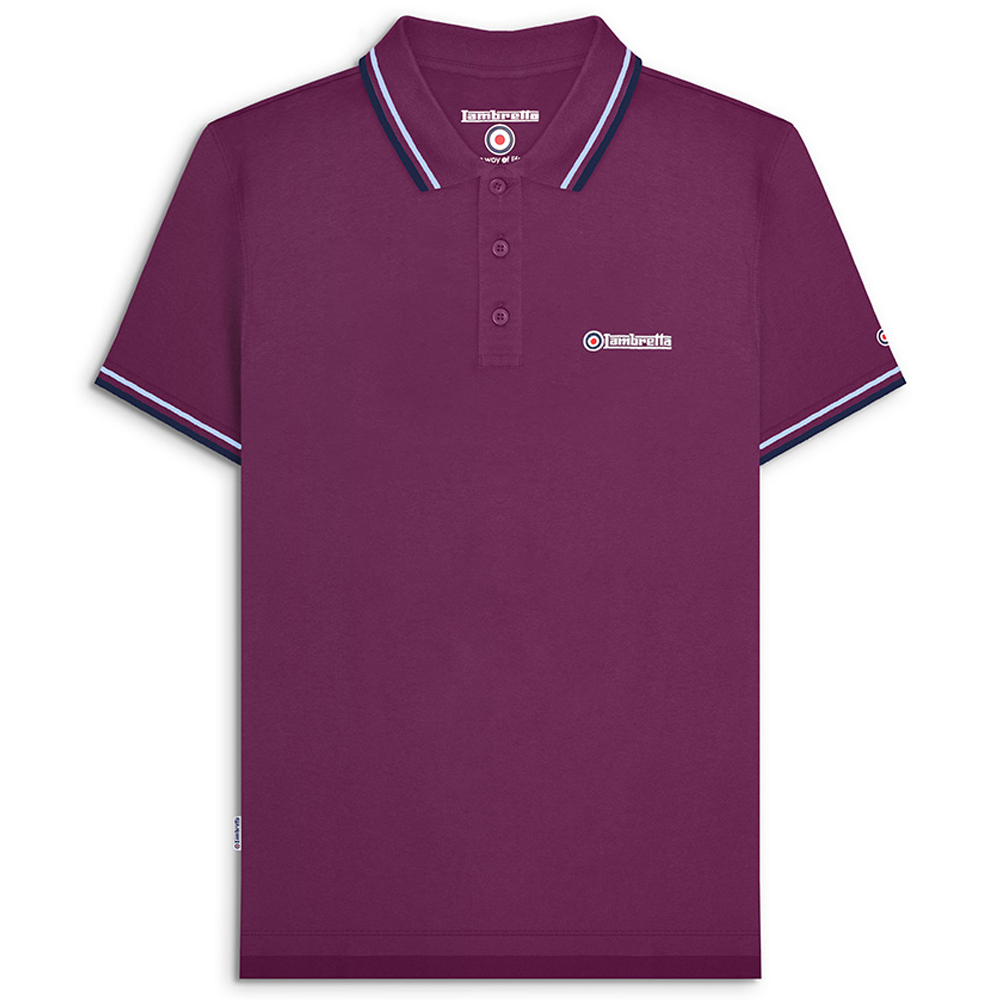 Lambretta Hombre Ocio Negocios Todos los días Moda Manga Corta Top Polo Nuevo - Imagen 44 de 52