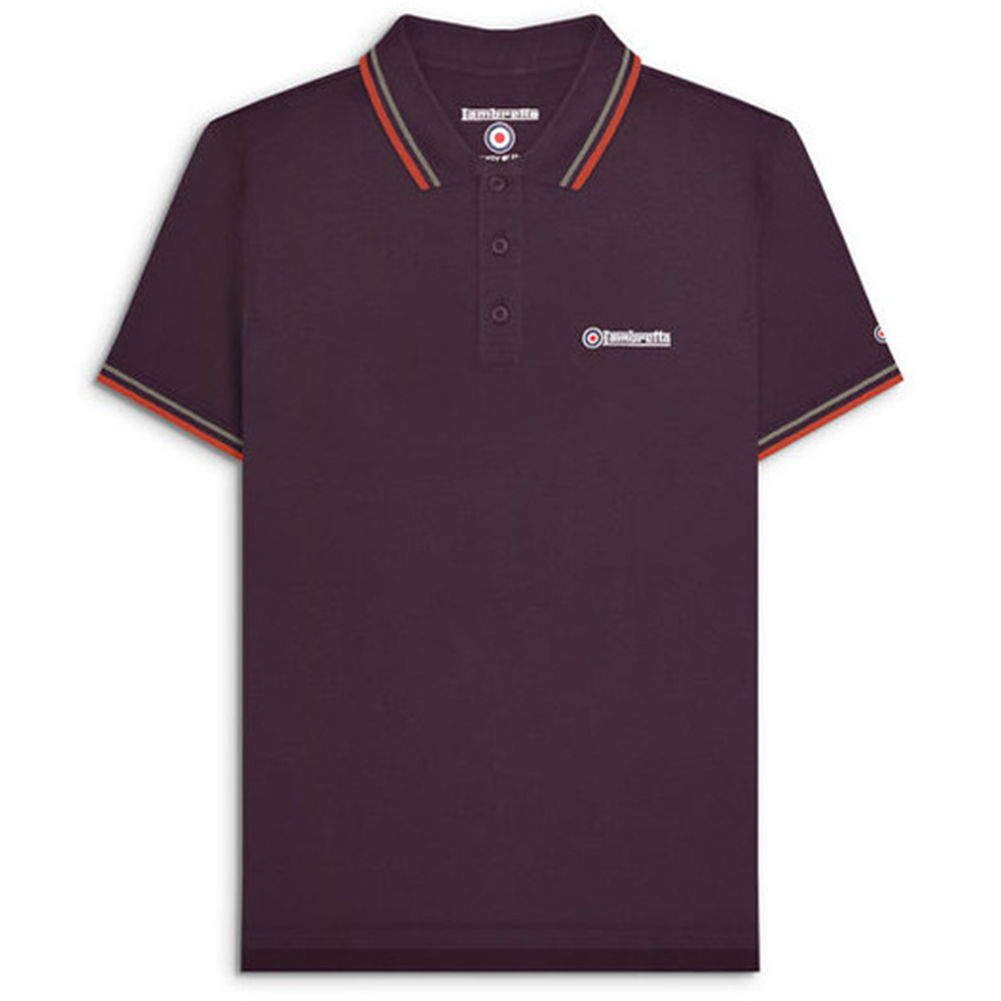 Lambretta Hombre Ocio Negocios Todos los días Moda Manga Corta Top Polo Nuevo - Imagen 31 de 52