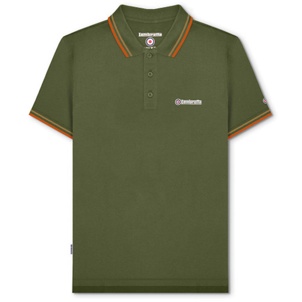 Lambretta Hombre Ocio Negocios Todos los días Moda Manga Corta Top Polo Nuevo - Imagen 50 de 52