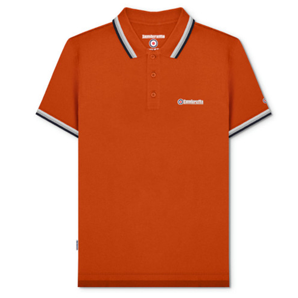 Lambretta Hombre Ocio Negocios Todos los días Moda Manga Corta Top Polo Nuevo - Imagen 12 de 52