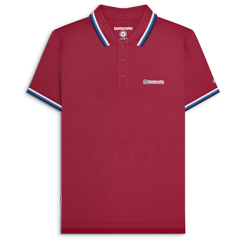 Lambretta Hombre Ocio Negocios Todos los días Moda Manga Corta Top Polo Nuevo - Imagen 4 de 52
