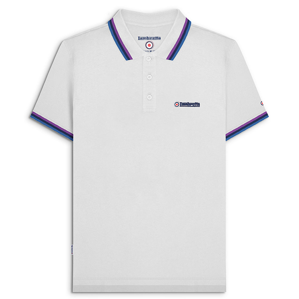 Lambretta Hombre Ocio Negocios Todos los días Moda Manga Corta Top Polo Nuevo - Imagen 10 de 52