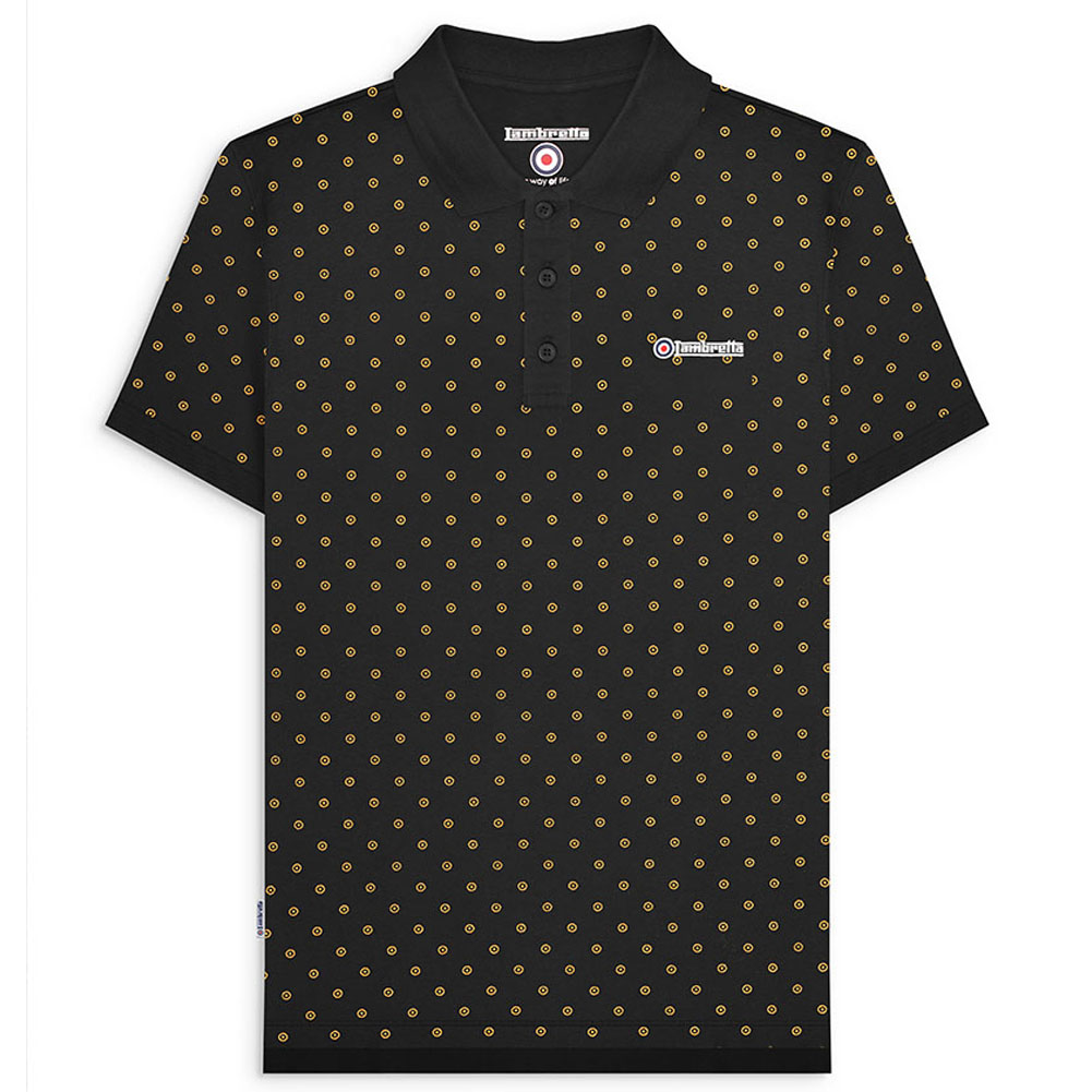 Lambretta Hombre Ocio Negocios Todos los días Moda Manga Corta Top Polo Nuevo - Imagen 42 de 52