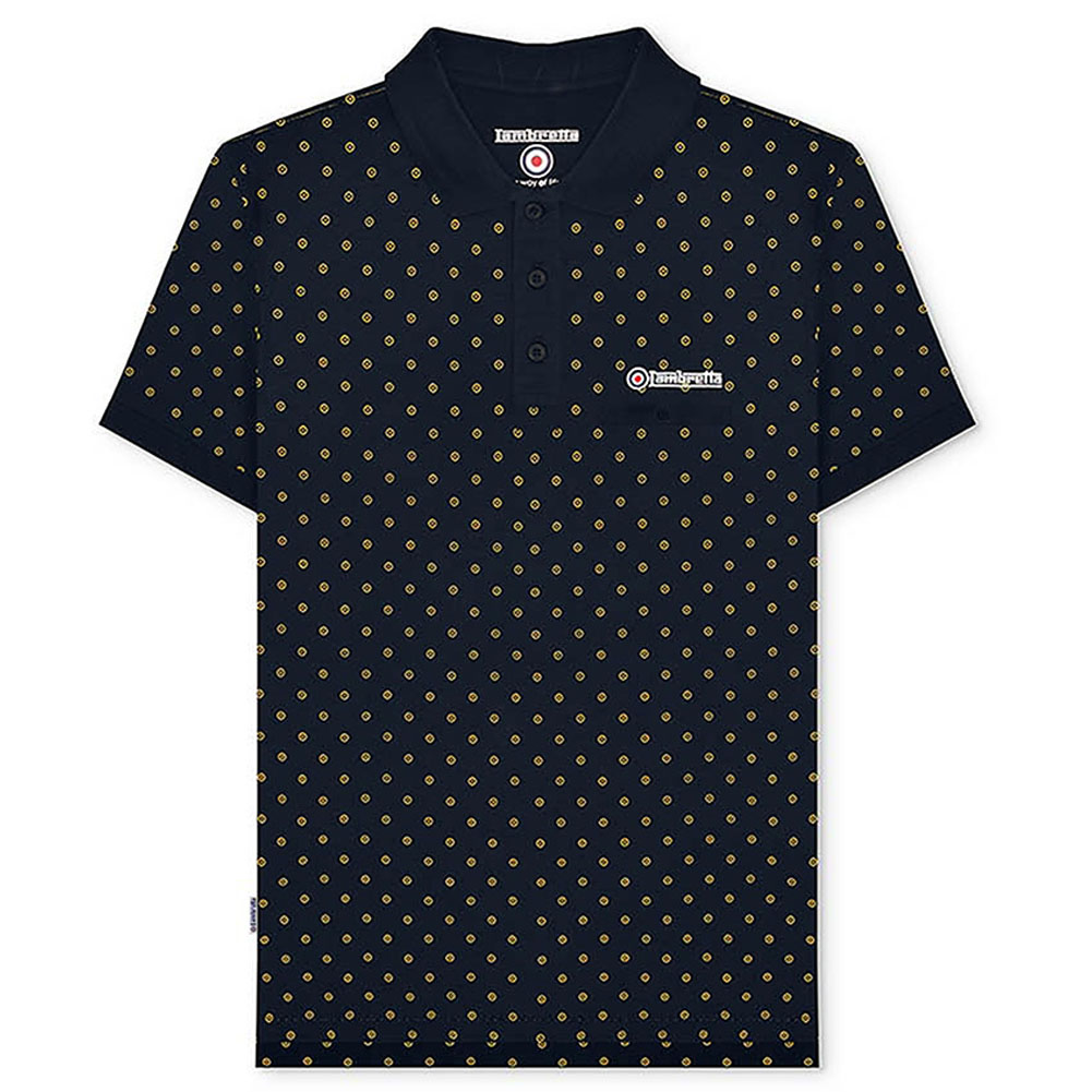 Lambretta Hombre Ocio Negocios Todos los días Moda Manga Corta Top Polo Nuevo - Imagen 51 de 52