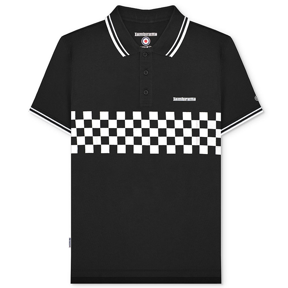 Lambretta Hombre Ocio Negocios Todos los días Moda Manga Corta Top Polo Nuevo - Imagen 49 de 52