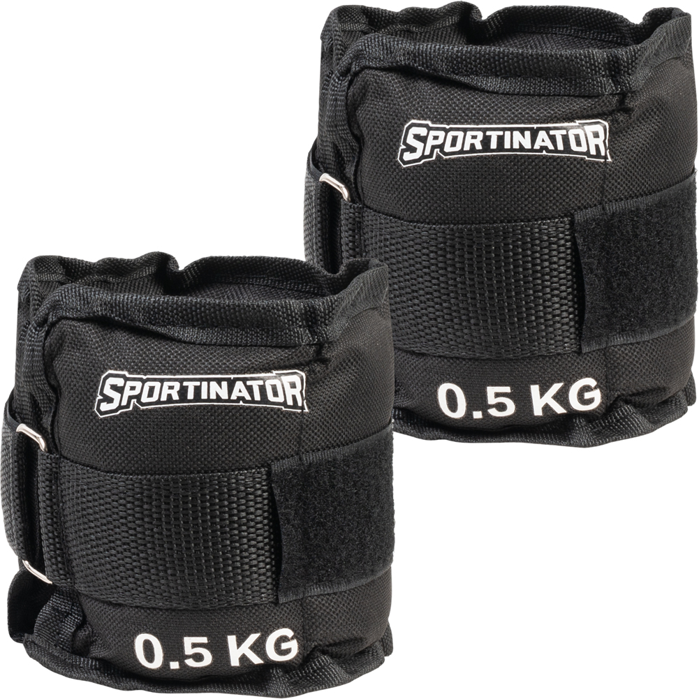 SPORTINATOR Arm- & Bein-Gewichtsmanschetten Gewichte 0,5 bis 4 kg schwarz neu - Bild 2 von 5