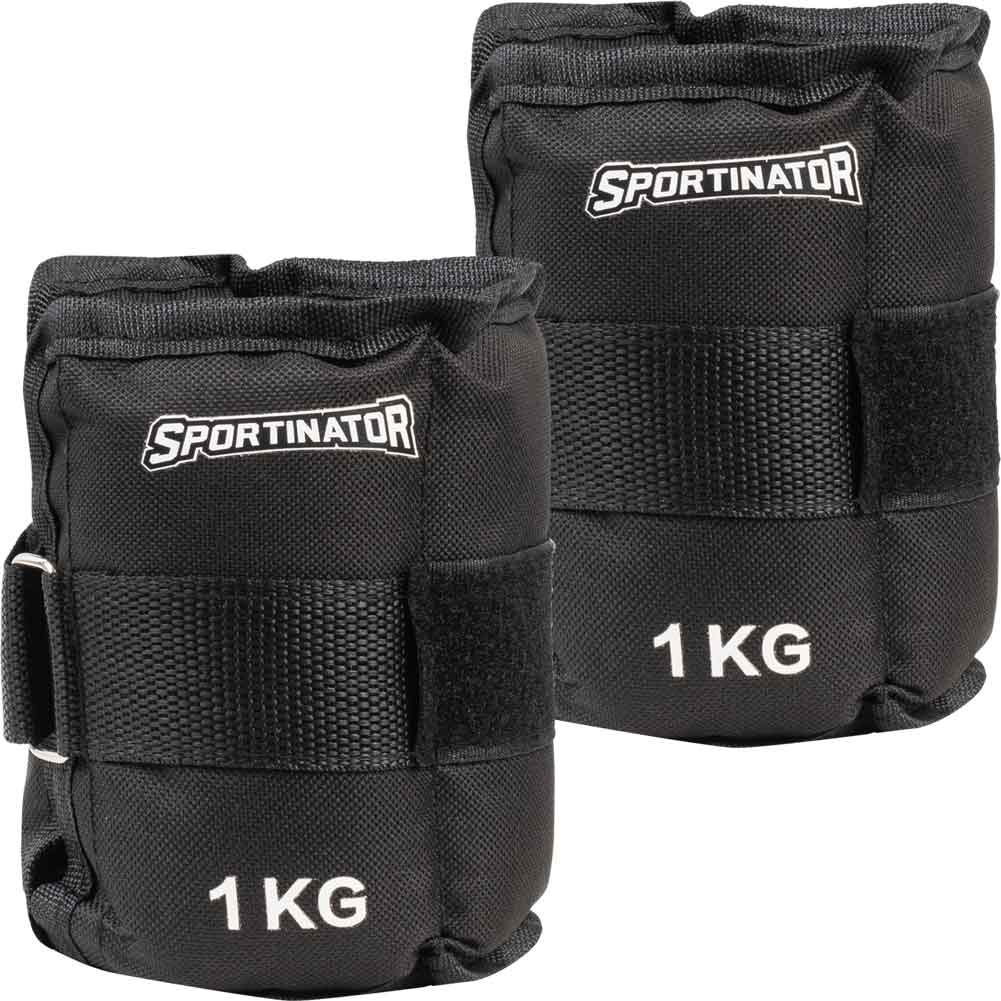 SPORTINATOR Arm- & Bein-Gewichtsmanschetten Gewichte 0,5 bis 4 kg schwarz neu - Bild 3 von 5