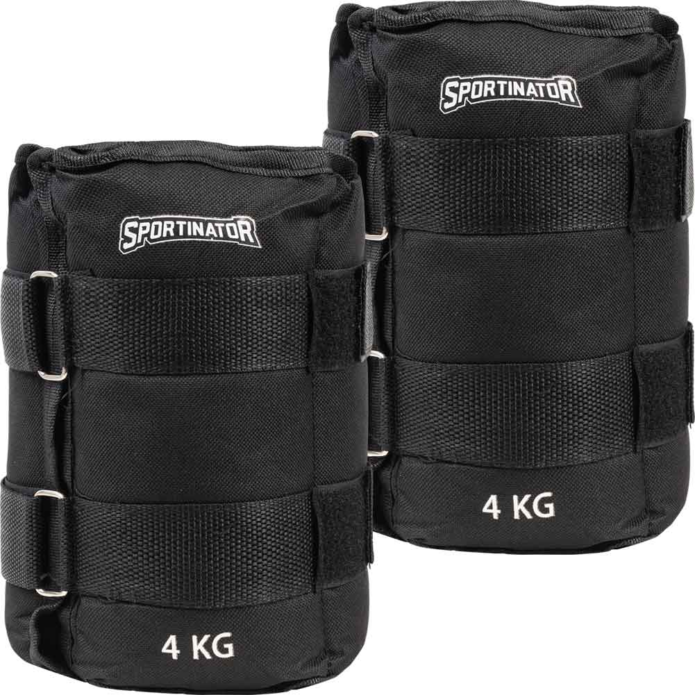 SPORTINATOR Arm- & Bein-Gewichtsmanschetten Gewichte 0,5 bis 4 kg schwarz neu - Bild 5 von 5