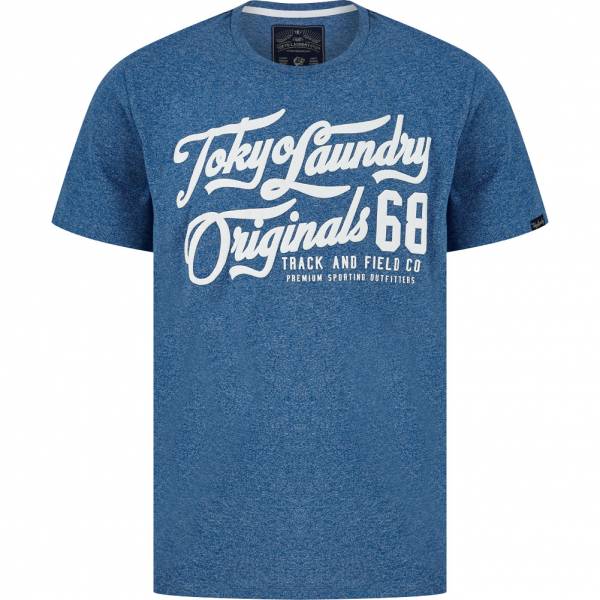Tokyo Laundry Zinger Hommes T-shirt 1C18214 Moulin bleu clair