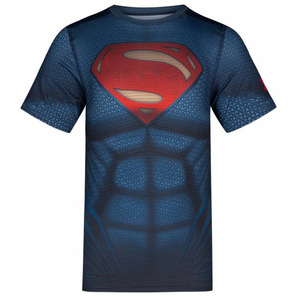 Under Armour Alter Superman Shirt Kinder Funktionsshirt 1275496-410
