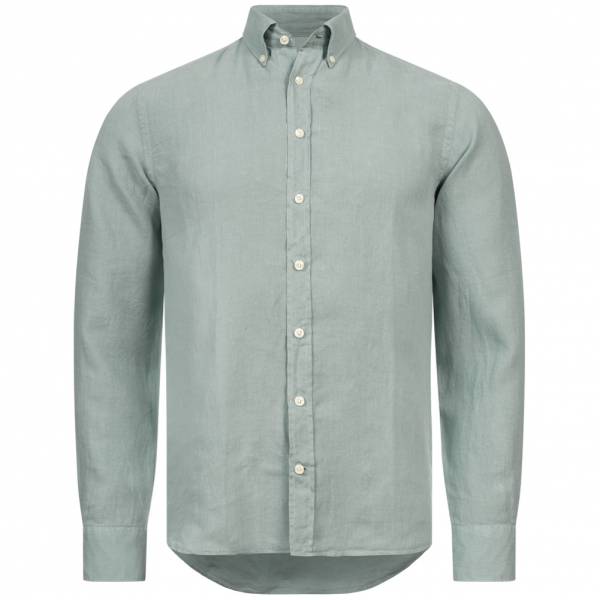 Hackett London Gmt Dyed Herren Leinen Hemd HM304763-774
