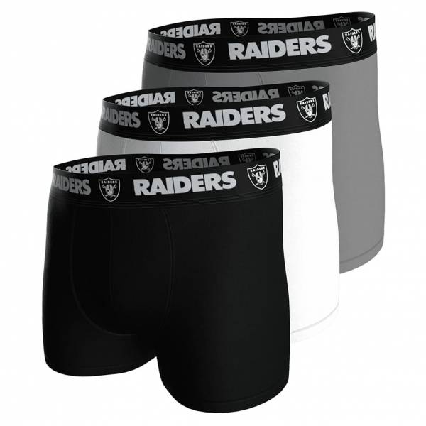 Las Vegas Raiders NFL Uomo Boxer Set da 3 23280001-4078