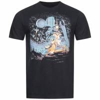 STAR WARS Triple Wave Herren T-Shirt FCMTS086BLK