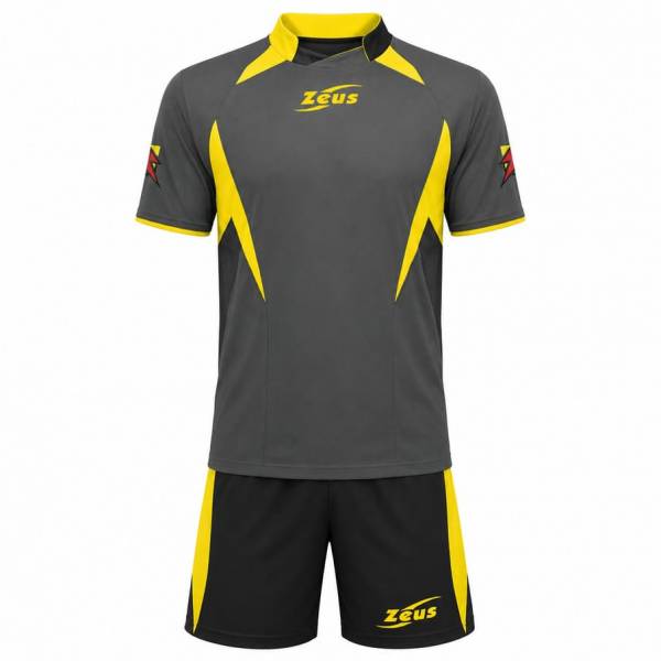 Zeus Kit Tony Herren Volleyball Trikot + Shorts nero/giallo