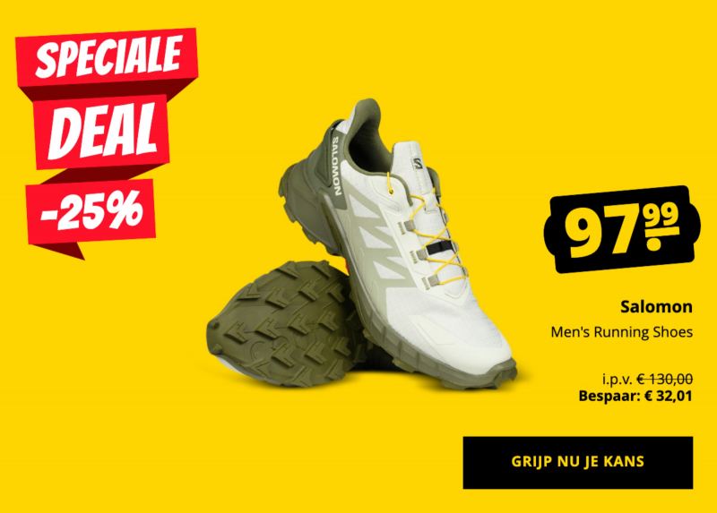 Salomon Men's Running Shoes slechts 97,99 €!