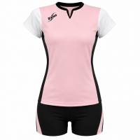 Zeus Kit Terry Damen Sport Trikot + Shorts rosa/nero