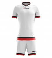 Zeus Kit Magic Maglia da basket + Shorts bianco/rosso