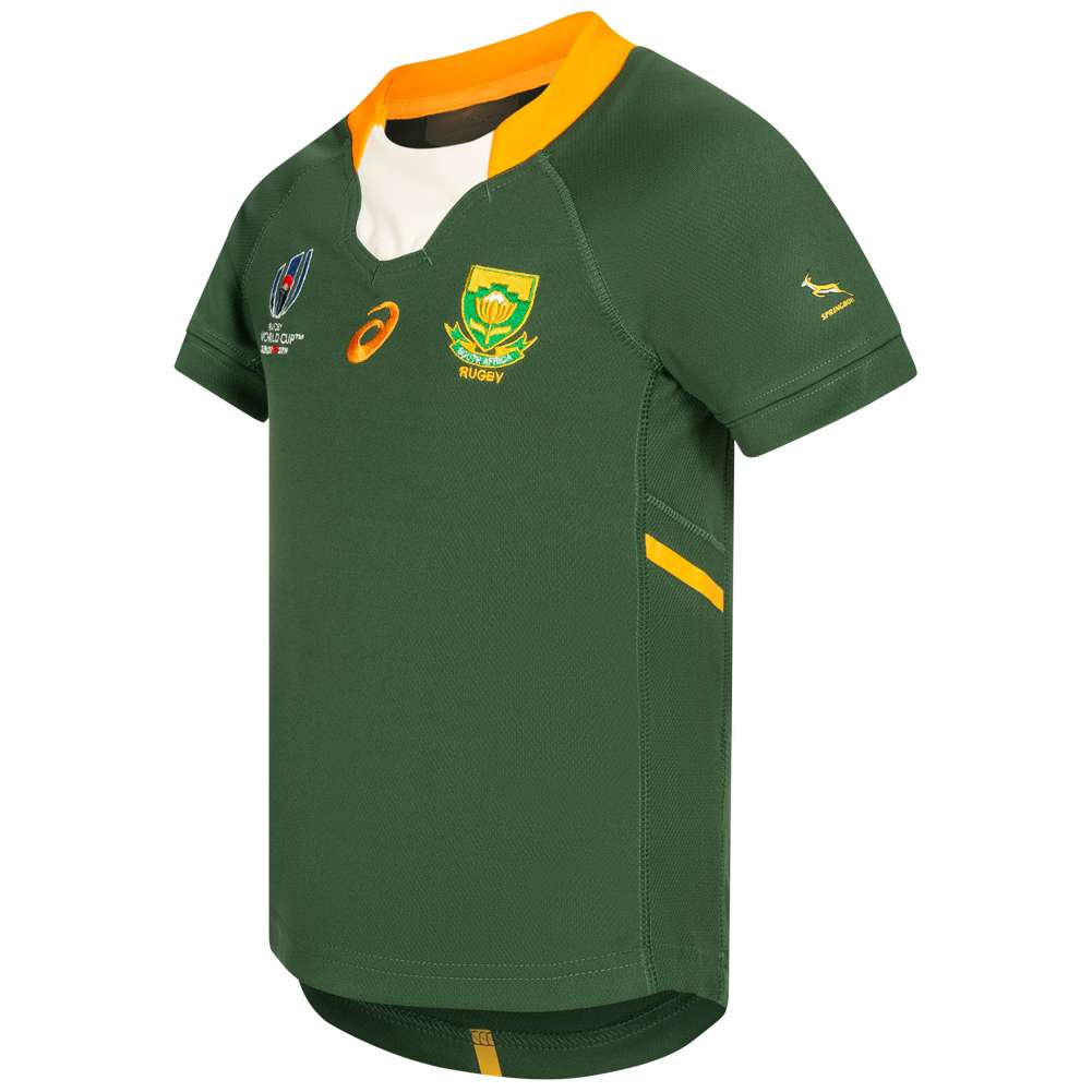 Zuid-Afrika Springboks ASICS Rugby Kinderen Shirt 2114A017