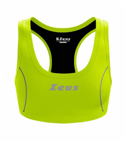 Zeus Top Volley Pro Damen Sport BH giallo fluo/nero