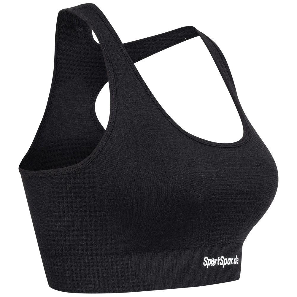 SportSpar.de" SparMieze" Women Fitness Sports Bra black