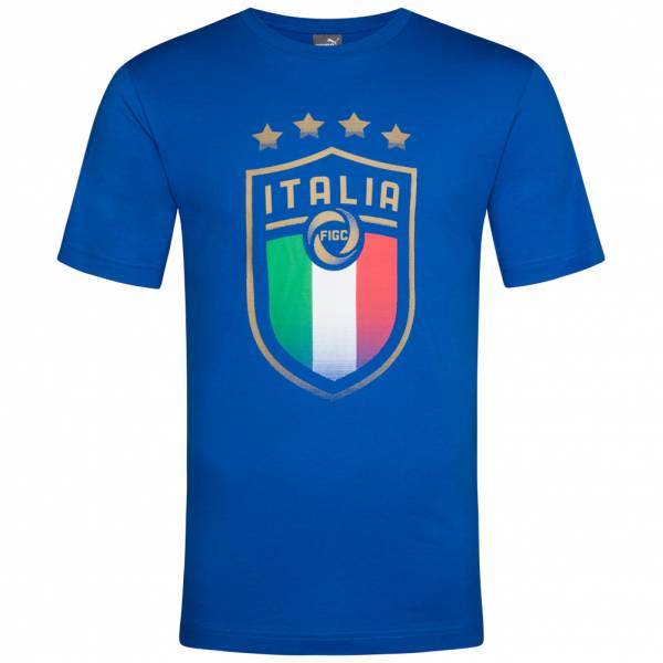 Italien FIGC PUMA Herren Badge Logo T-Shirt 752613-01