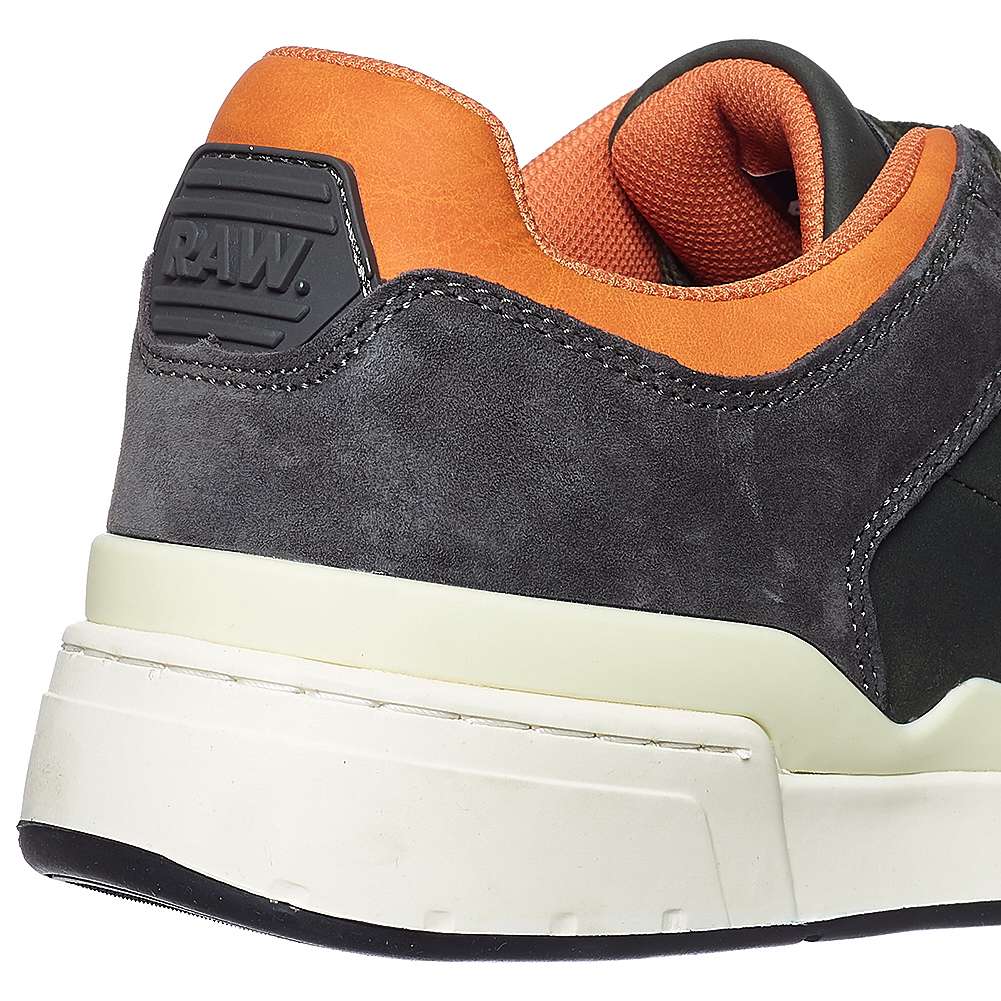 G-STAR RAW ATTACC Low Herren Wildleder Sneaker 2242 040514 OLV-GRY 