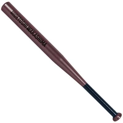 Batte Baseball HIDETOSHI WAKASHIMA - Acier Allié - 71 Cm - 980 G - Poignée Laquée - Débutants Et Pros
