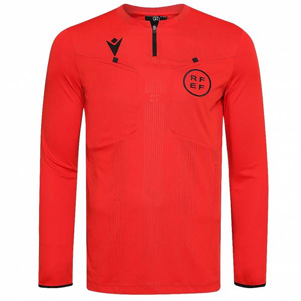 Spanien RFEF macron Herren Langarm Schiedsrichter Trikot 58546926