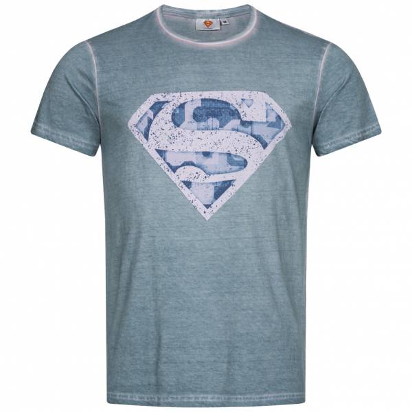 Superman DC Comics Mężczyźni T-shirt ER3532-niebieski