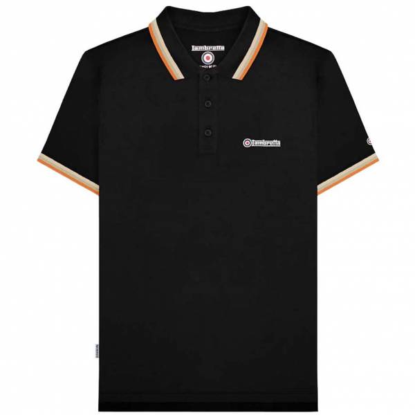 Lambretta Triple Tipped Uomo Polo SS1650-BLK-S-CO