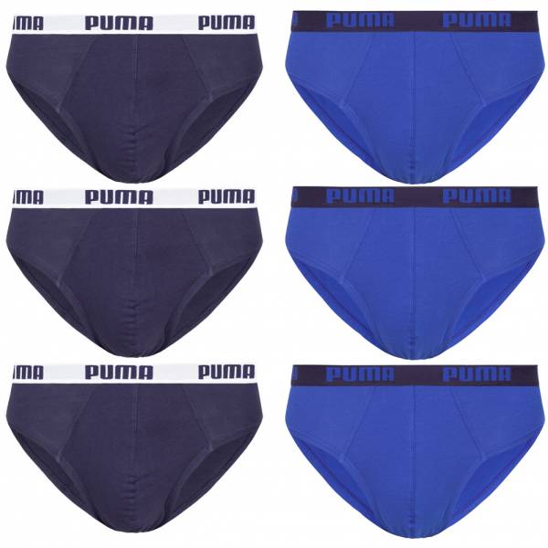 PUMA Basic Brief Herren Slip 6er-Pack 521030001-420