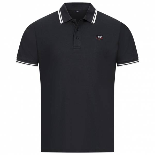 EUROPEAN POLO CHAMP Hommes Polo EPCPOLOS-NOIR