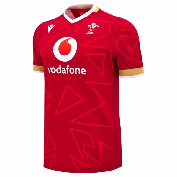 Wales WRU macron Rugby Pathway Slim Herren Authentic Trikot 60003769