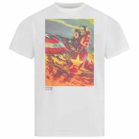 Captain America Marvel Mężczyźni T-shirt MAMTS092WHT