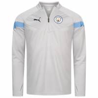 Manchester City F.C. PUMA Hombre 1/4-Zip Sudadera de entrenamiento 767753-14