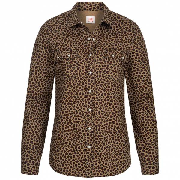 LACOSTE Live Printed Femmes Chemise à manches longues CF9010-DAA