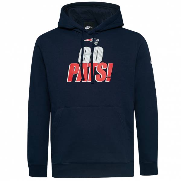 Patriots de la Nouvelle-Angleterre NFL Nike Club Fleece Hommes Sweat à capuche NKDK-41S-8K-CMD