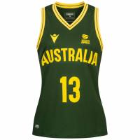 Australien Basketball macron #13 MAGBEGOR Damen Trikot 58564661