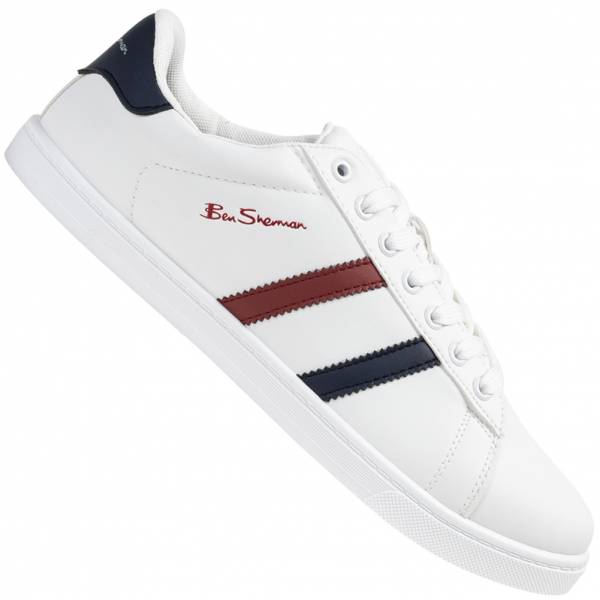 BEN SHERMAN Gerson Mężczyźni Sneakersy BEN3423-WHITE