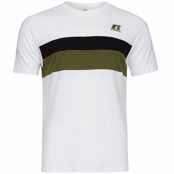 RUSSELL Stripe Panel Herren T-Shirt A0-084-1-001