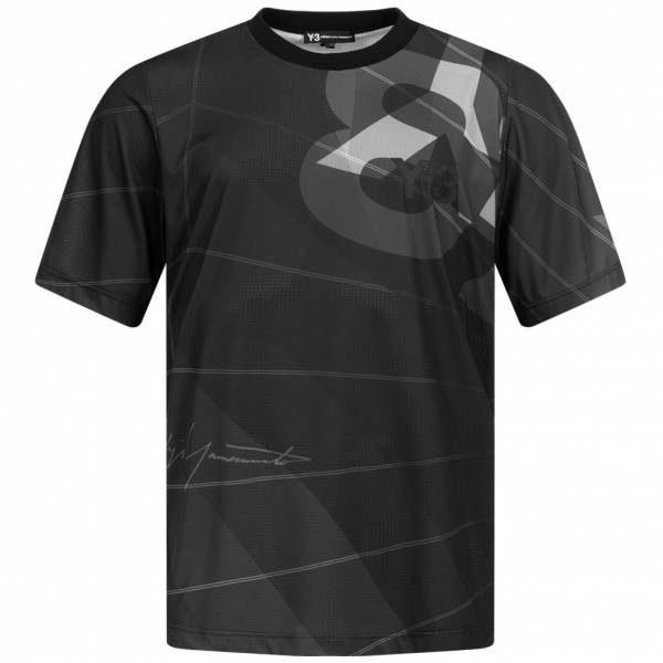 adidas Y-3 Yohji Yamamoto Stampa all-over calcio T-shirt DY7220