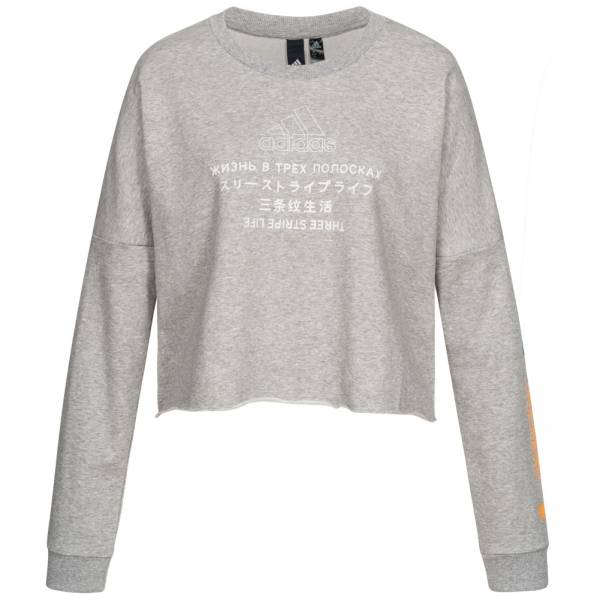 Image of adidas Global Crew Donna Felpa ED8140