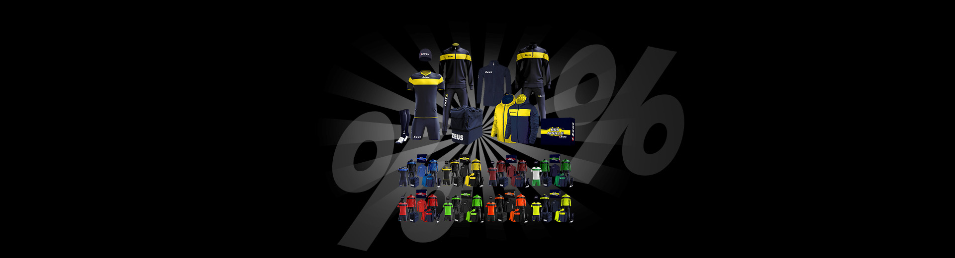 Zeus Football Teamwear Set solo 50 €