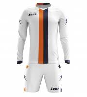 Zeus Kit B-Nario Heren Voetbaltenue 2-delig Heren Voetbaltenue blauw/arancio