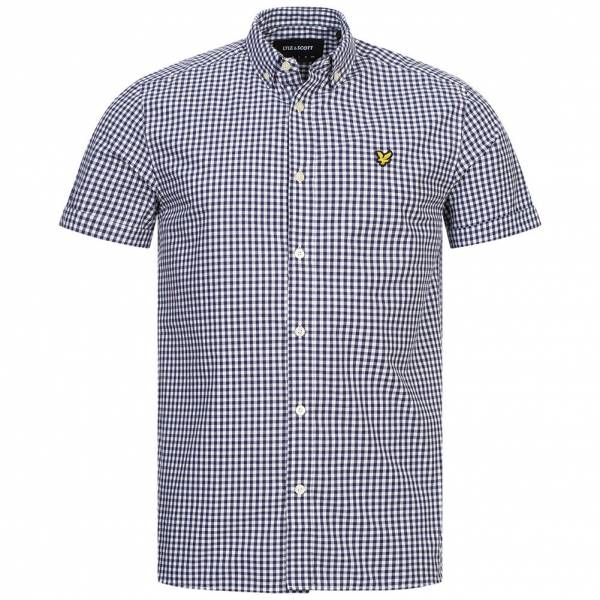 Lyle & Scott Gingham Heren Hemd met korte mouwen SW1201V-Z650