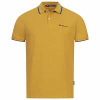 BEN SHERMAN Twin Tipped Men Polo Shirt 0076270NR-GOLD