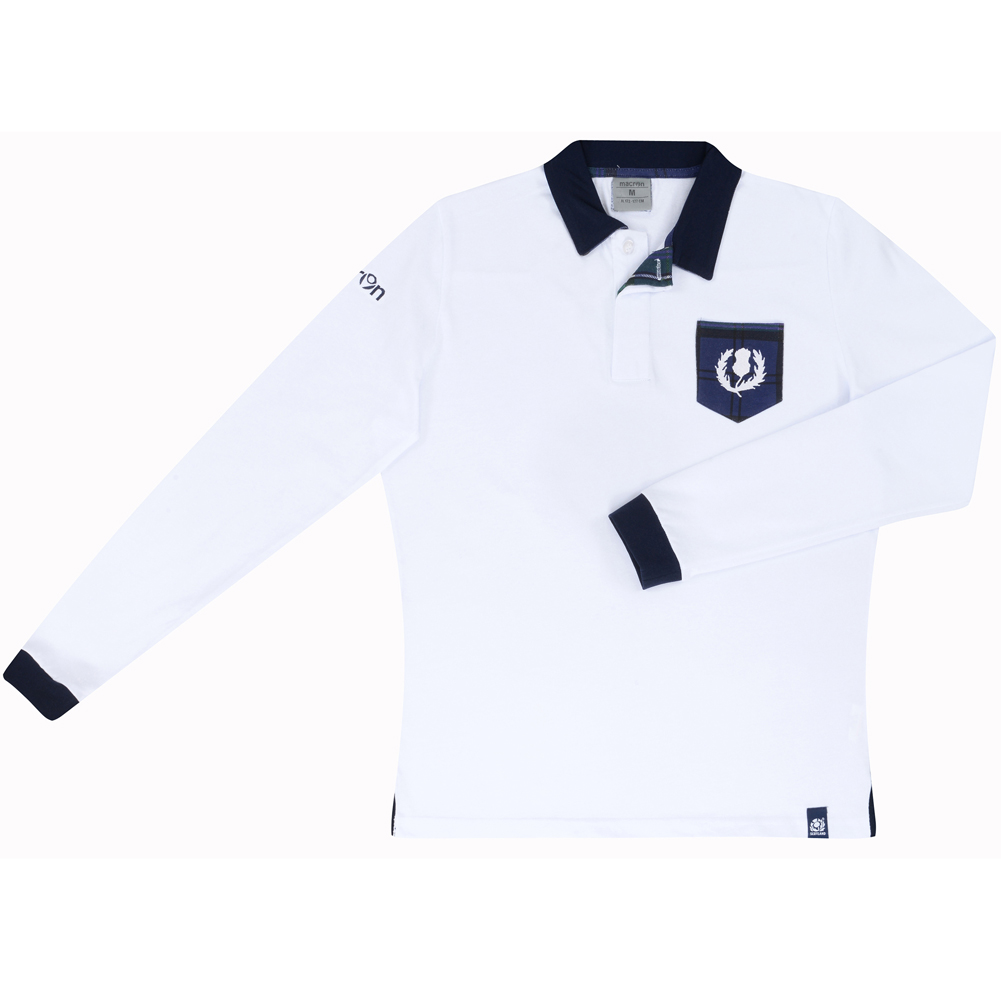 Schottland SRU macron Rugby Herren Shirt 58030370 Schottland SRU macron Rugby Herren Shirt 58030370